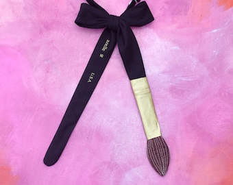 Paintbrush bow tie