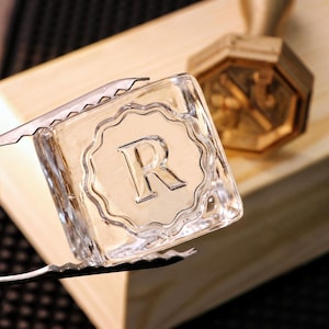 Whiskey Ice Cube Stamp｜Ice Stamp Custom｜Custom Logo Stamp｜Custom Ice Cube Stamp for Business｜Gifts for Bartenders｜Barware Gift