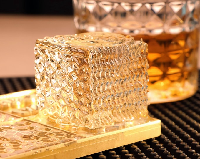 Custom Ice Cube Stamp - Custom Ice Plate, Ice Branding Stamp, Whisky Ice Stamp, Home Bar Accessories, Birthday Gift