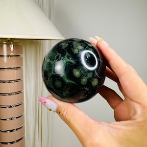 Kambaba Jasper Sphere - Kambaba Jasper Crystal - Kambaba - Crystal Gifts - Home Decor - Chakra - Sphere - Gift - Minerals - Jasper