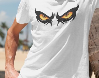 Spooky Eyes T-Shirt Fun Halloween funny Halloween shirt Halloween boo tee Halloween for women Halloween gift