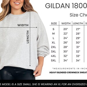 Comfort Colors 1717 Size Chart
