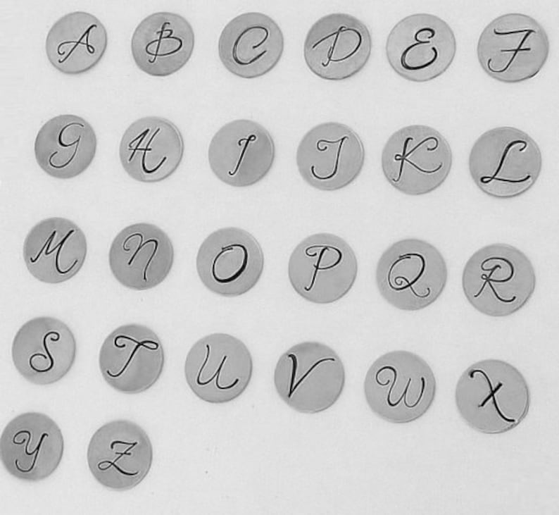 Gold Square Letter Necklace Square Gold Initial Necklace Etsy