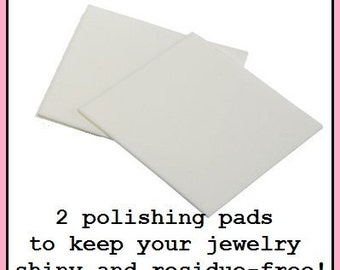 Jewelry Clean-up & Jewelry Polishing Pad - Super Fine Grit Square to Clean Jewelry, E. Ria Designs