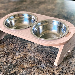 Cat bowl stand cat bowl cat dog food bowl cat feeder raise cat bowl cat bowl with stand elevated cat bowl elevated cat feeder cat food stand