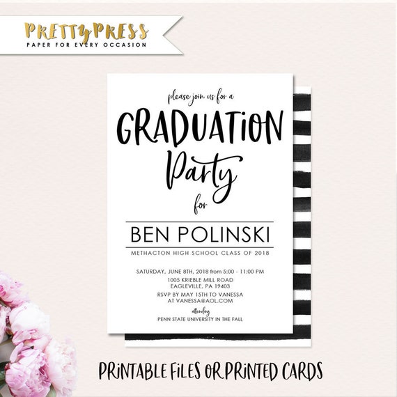 Printable Commencement Invitation, Commencement Announcement, Commencement Social gathering, Woman, Boy 2018 Commencement Invitation, Printable or Published photograph relating to Printable Graduation Announcements identified as Printable Commencement Invitation, Commencement Announcement, Commencement Bash, Female, Boy 2018 Commencement Invitation, Printable or Released