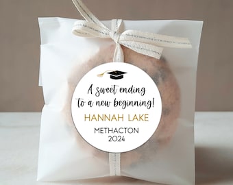 Personalized Graduation Stickers, Treat Candy Bar Party Favors