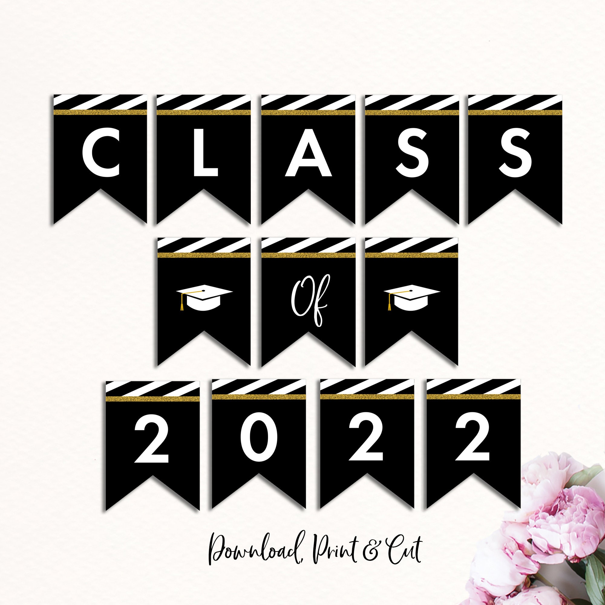 Graduation Banner Class of 2022 PRINTABLE Graduation Party - Etsy Hong Kong