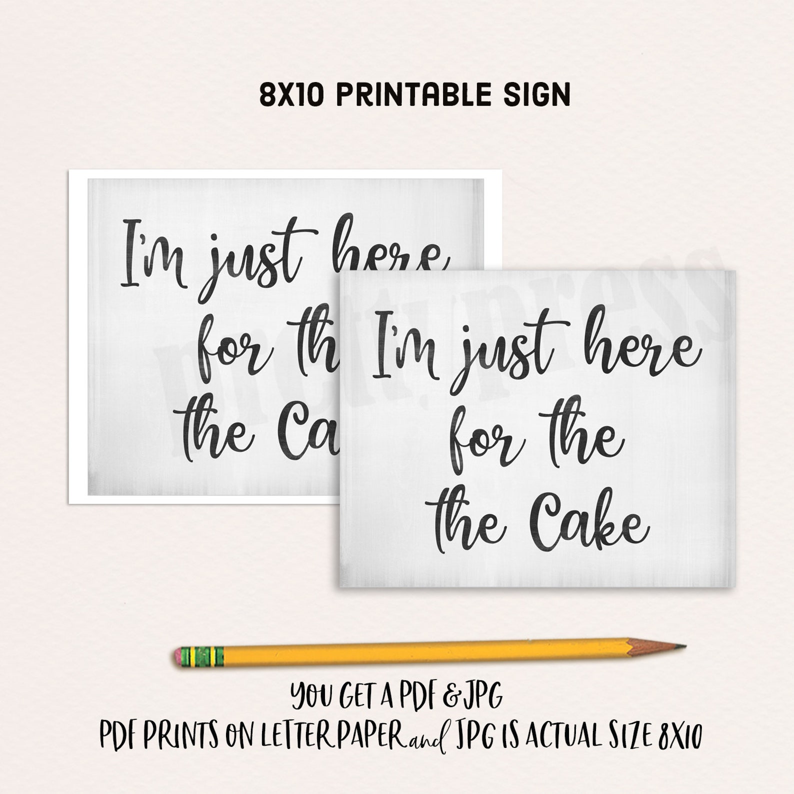 Printable Ring Bearer Sign Wedding Ceremony Sign Printable | Etsy