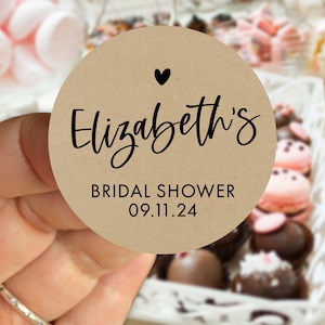 bridal shower favors favor, bridal shower candles, candle labels, shower favors, bridal shower stickers, favors for guests, custom labels