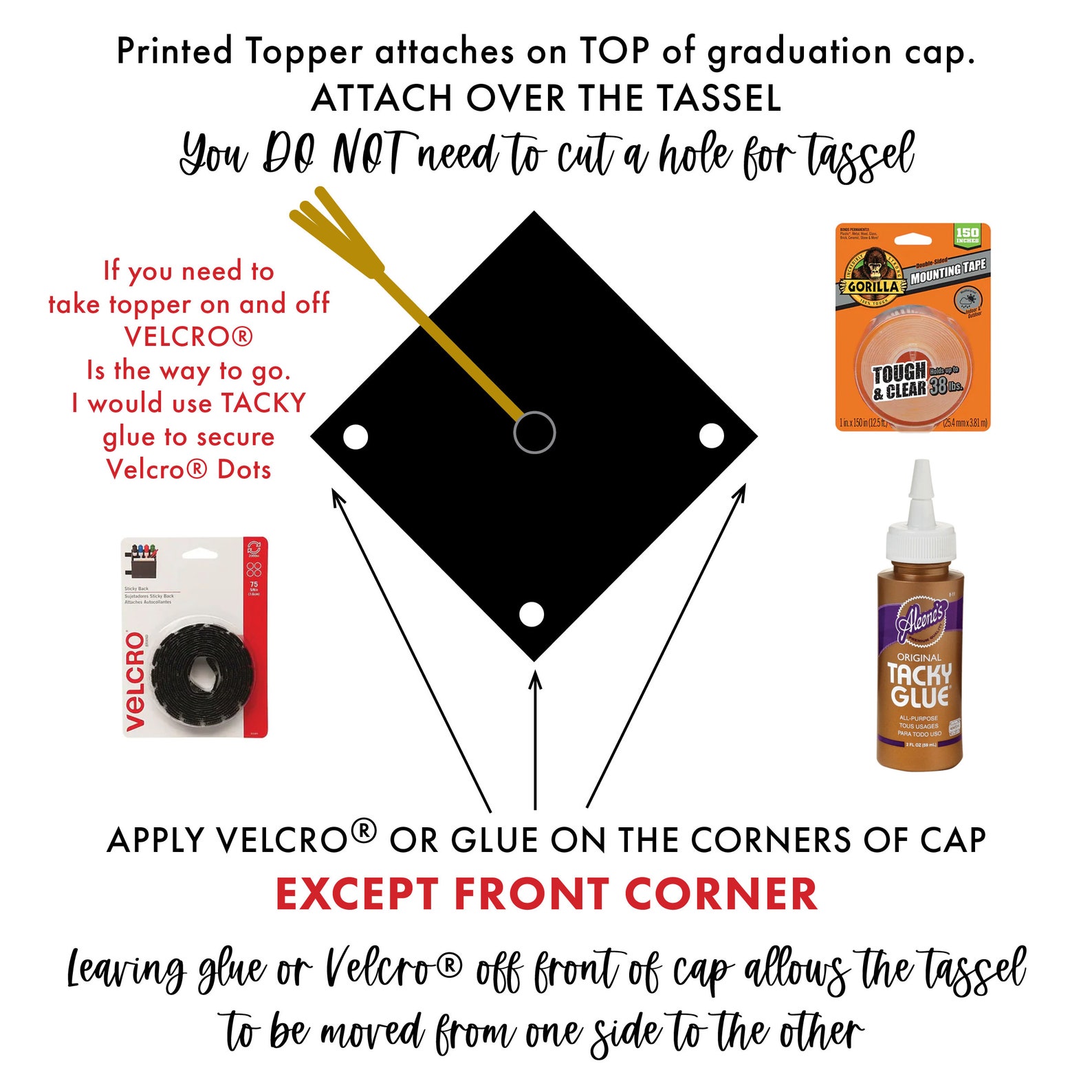 Printable Grad Cap Topper Retro Graduation Cap Topper - Etsy