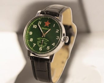Komandirskie Watch Pobeda Soviet CCCP USSR Rare Vintage Retro Men's Wrist Watch