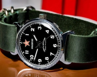 Reloj de pulsera moderno "Muerte a los espías" Komandirskie - Reloj de pulsera estilo comandante militar