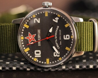 Komandirskie Wristwatches Soviet Retro Commanders watches