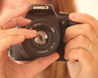 Lente de cine Helios 44-2 58 mm f/2 ¡REALMENTE probado en fotografía y vídeo! Incluye adaptador de montura Canon 42.