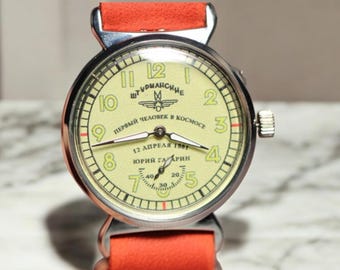 Reloj de pulsera estilo Shturmanskie Pobeda URSS Cosmonauta