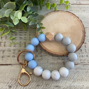 Silicone Wristlet, keychain, wristlet keychain, Custom Wristlet, Custom Keychain, bracelet keychain, gift