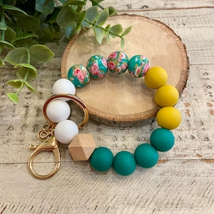 Silicone Wristlet, keychain, wristlet keychain, Custom Wristlet, Custom Keychain, bracelet keychain, gift