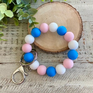 Silicone Wristlet, keychain, wristlet keychain, Custom Wristlet, Custom Keychain, bracelet keychain, gift