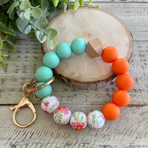 Silicone Wristlet, keychain, wristlet keychain, Custom Wristlet, Custom Keychain, bracelet keychain, gift