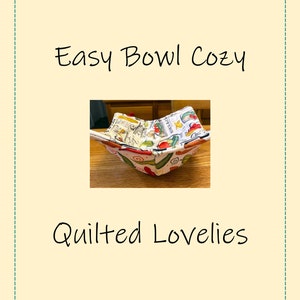 Microwave Bowl Cozy/holder, Soup Bowl Cozy, Soup Bowl Holder