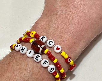 KC Classic Chiefs Bracelet Bundle