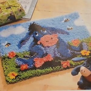 かわいい Eyore ラッチフックキット