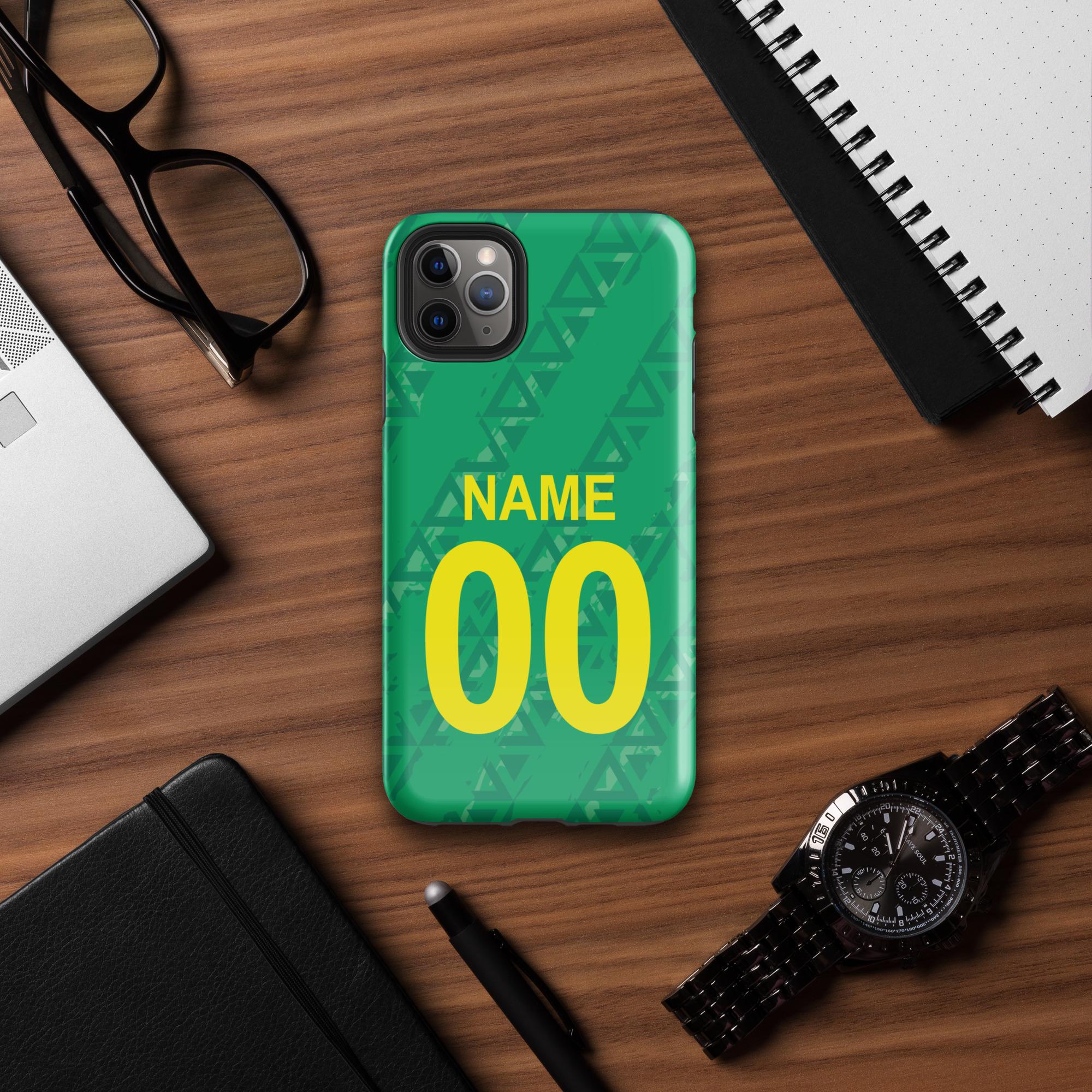 エチオピア パーソナライズ サッカー ジャージ iPhone ケース - Etsy 日本