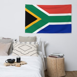 South Africa National Country Flag Bedroom Wall Decor