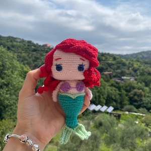 Disney The Little Mermaid Ariel Amigurumi Handmade