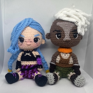 Arcane - Jinx & Ekko Amigurumi Handmade