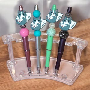 Handmade Cat Beaded Pens-Planner Accessory-Gifts for Cat Lovers