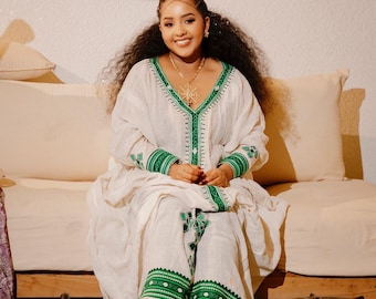 Handmade Habesha Dress: Ethiopian Wedding & Graduation Attire - Etsy