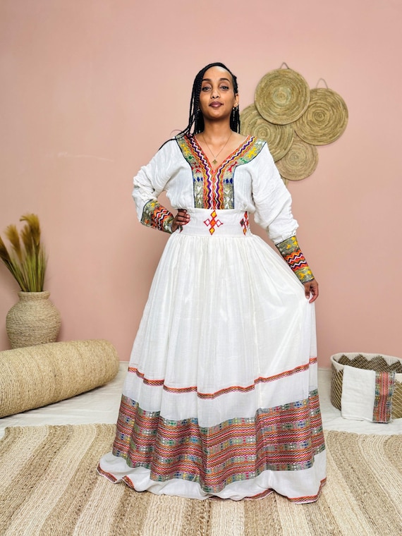 fashion habesha dress Areg Ethioian Habesha Dress 2XL