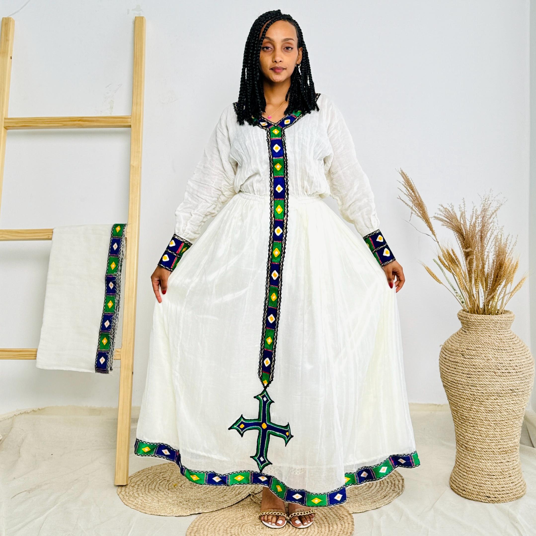 Selam Habesha Traditional Dress Habesha Wedding Dress Sales