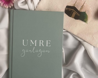 Umre Günlüğü | 120 Sayfalık Manevi Yolculuk Defteri (A5 Boyutunda)