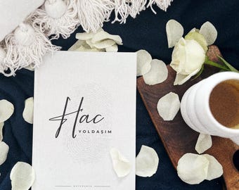 Hac Günlüğü | 92 Sayfalık Manevi Yolculuk Defteri (A5 Boyutunda)