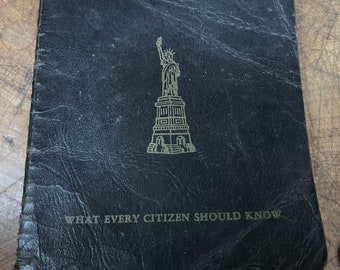 Citizen book “ I am an American”