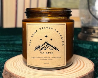 Velaris Candle: ACOTAR Inspired Romantasy Scented Candle