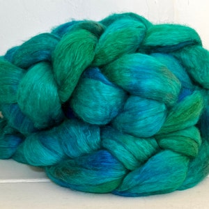 Handpainted Merino/Silk Roving, Top, Big Sur image 6