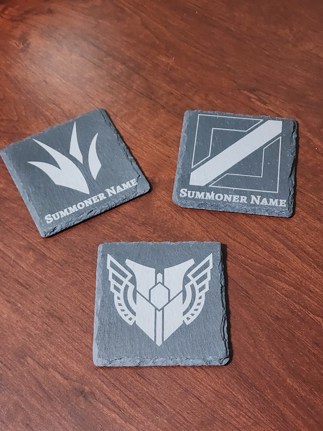 League of Legends Customizable Role Coasters Bot Lane Mid Lane Support ...