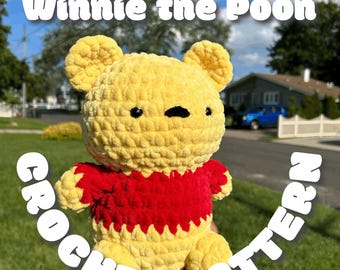 Winnie the Pooh Crochet Pattern: DIY Instructions