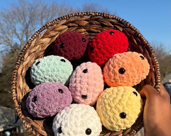 Peluche a forma di palla antistress all'uncinetto: morbido peluche amigurumi