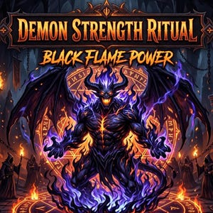 Dark Esoteric Attunement, Black Flame Clearing Dossier, Channeled Psychic Reading, Custom Altar Photo & Audio, Digital PDF Bundle