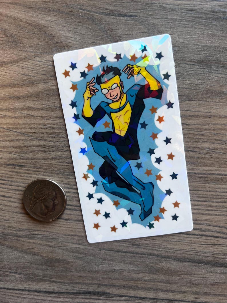 Invinciblevs Stickers INVINCIBLE Fanart Vinyl Stickers - Etsy