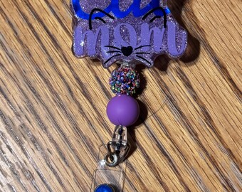 Cat Mom Badge Reel