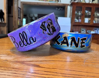Customized Resin Dog Bowl