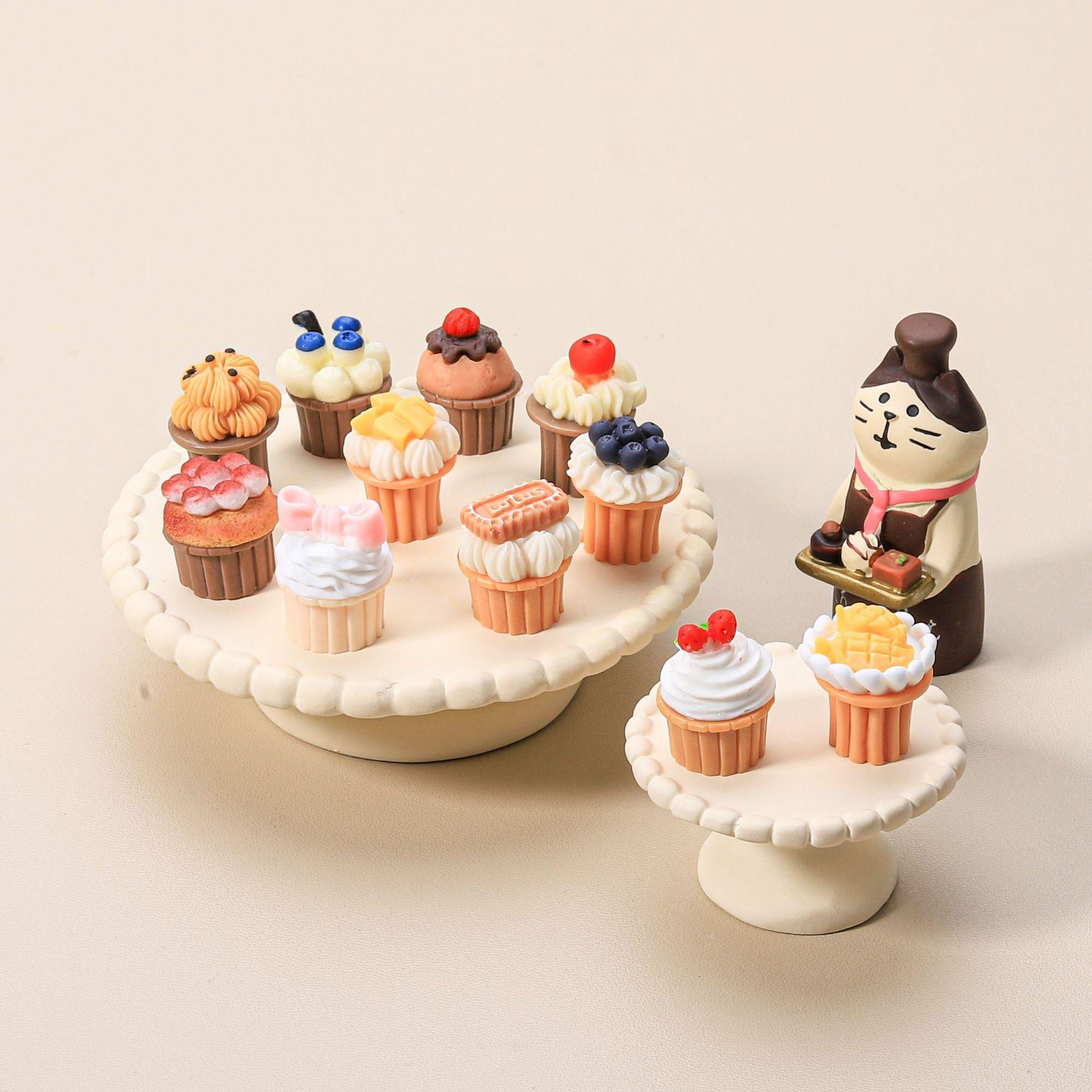 4pcs Super Cute Mini Cupcakes Mini Dessert Set Mini Pastries for Mini  Bakery Shop Realistic Mini Sweets Miniature Dollhouse Kids Toys - Etsy, image size:1920x1920