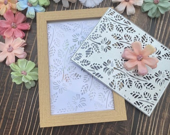 Moldura de fundo Metal Corte Morre Borboletas Corações Estrela Flor Padrão Die-cut Scrapbooking Relevo Cartão de felicitações Papel Artesanato DIY Presente