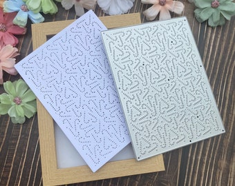Moldura de fundo Metal Corte Morre Borboletas Corações Estrela Flor Padrão Die-cut Scrapbooking Relevo Cartão de felicitações Papel Artesanato DIY Presente